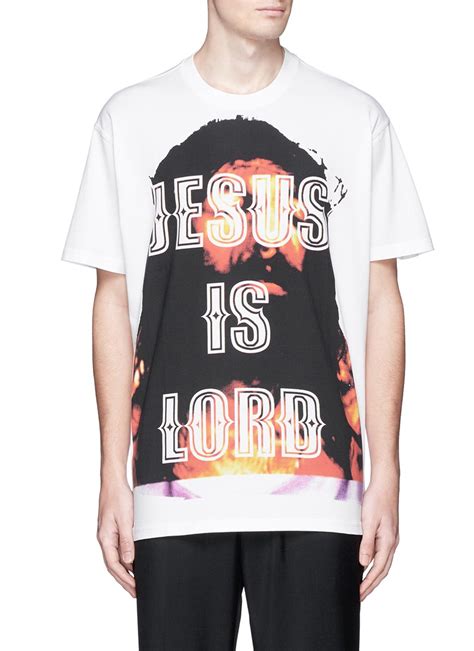 givenchy jesus is back shirt wtf|Givenchy White Jesus is Back T.